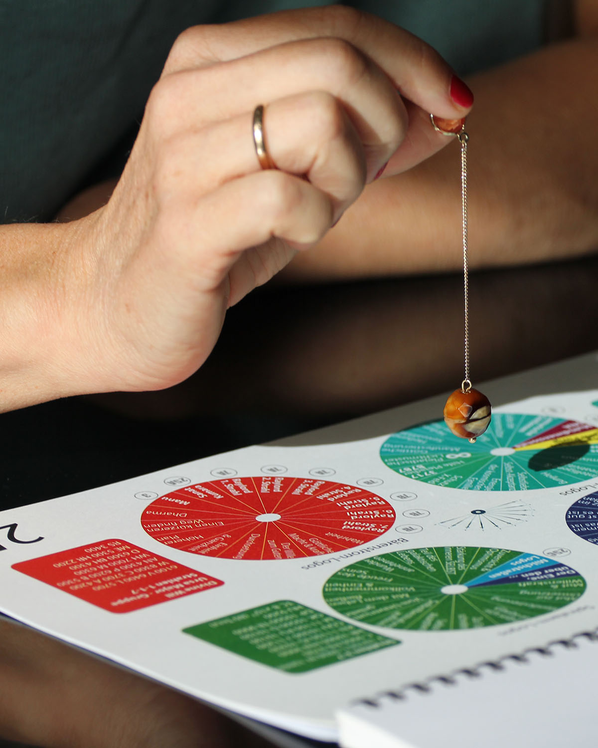 Pendulum work with Visionskraft transformation charts